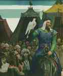 Genghis Khan & Falcon