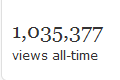 one million plus hits